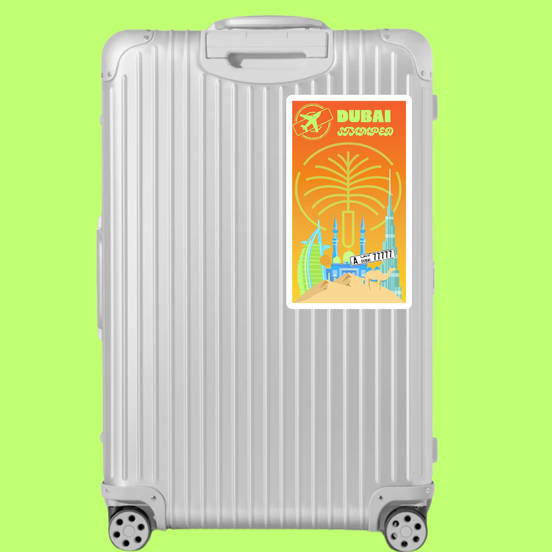 The "DUBAI" Sticker