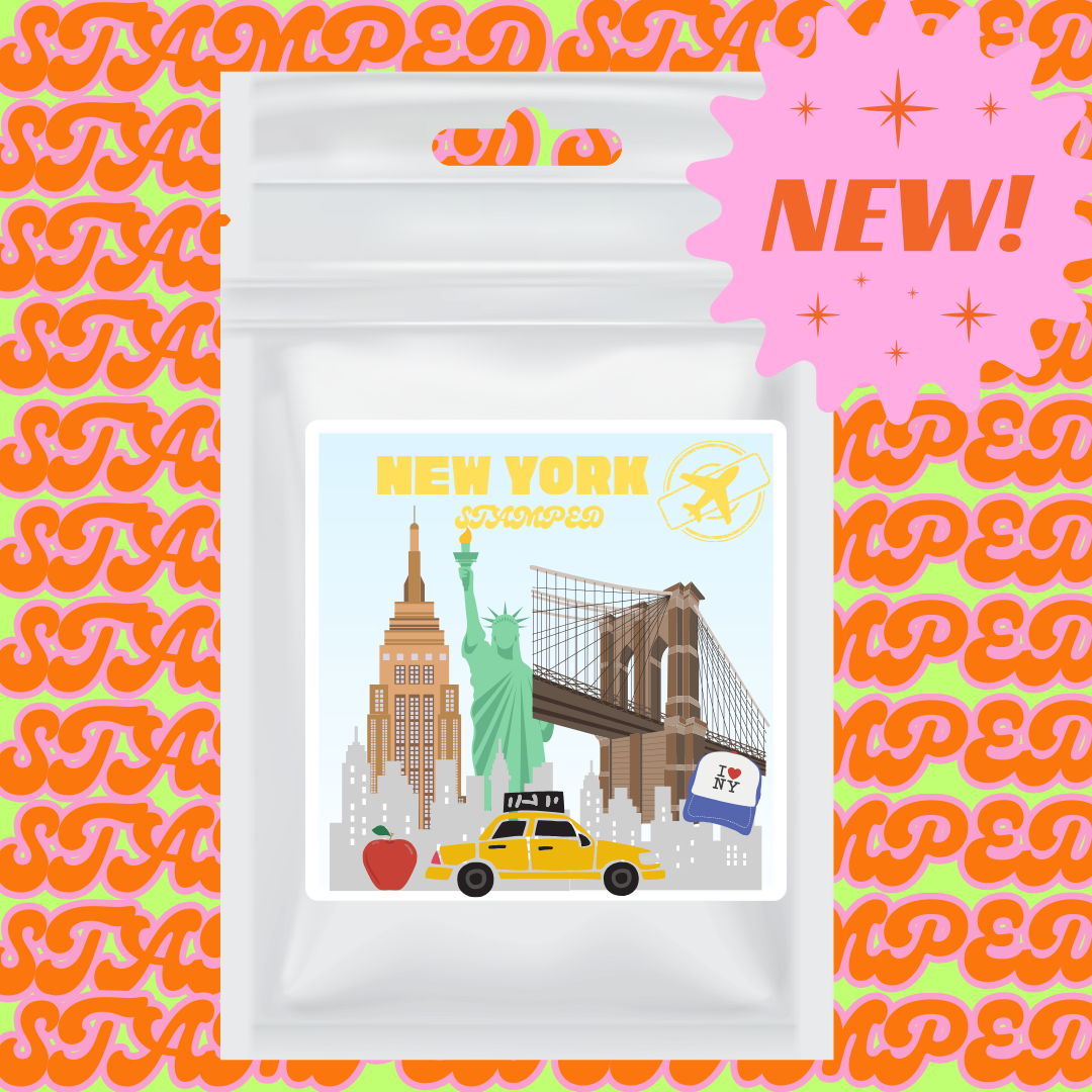 The “New York” Sticker
