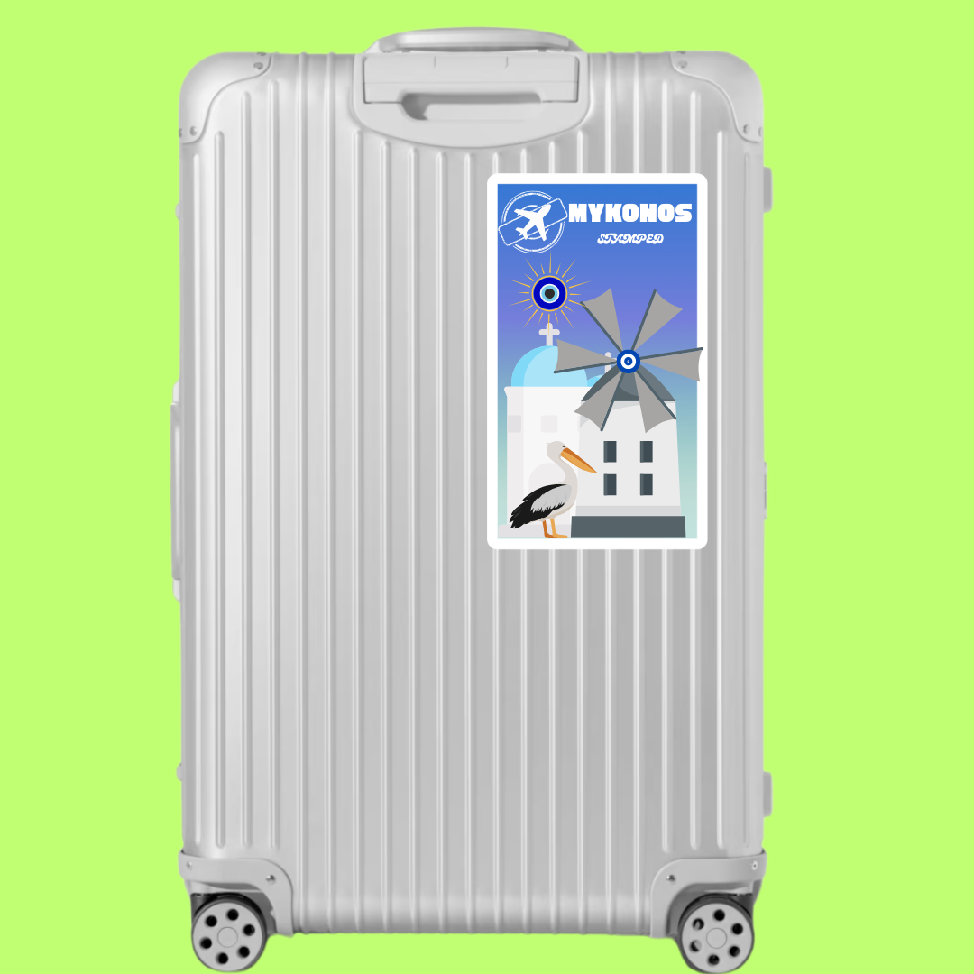 The “Mykonos” Sticker