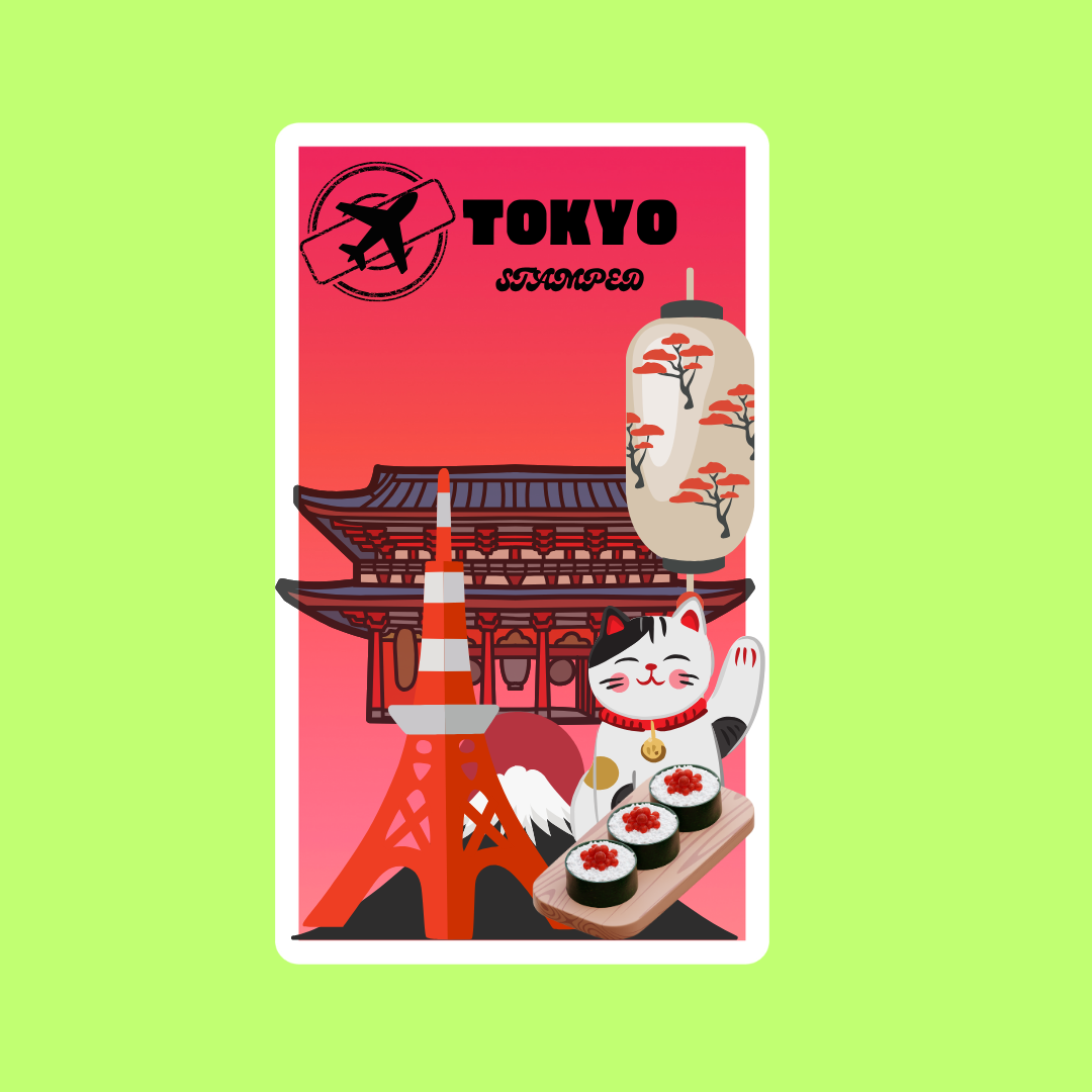 The “Tokyo” Sticker