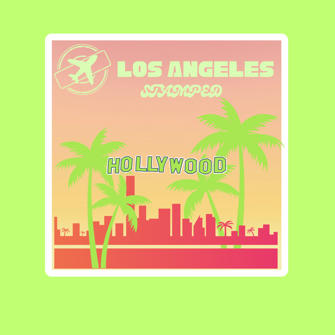 The “LA” Sticker
