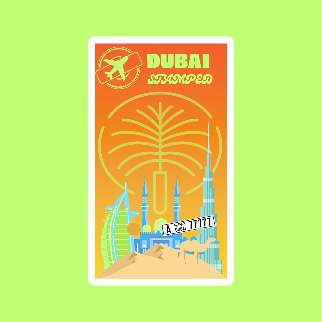 The "DUBAI" Sticker