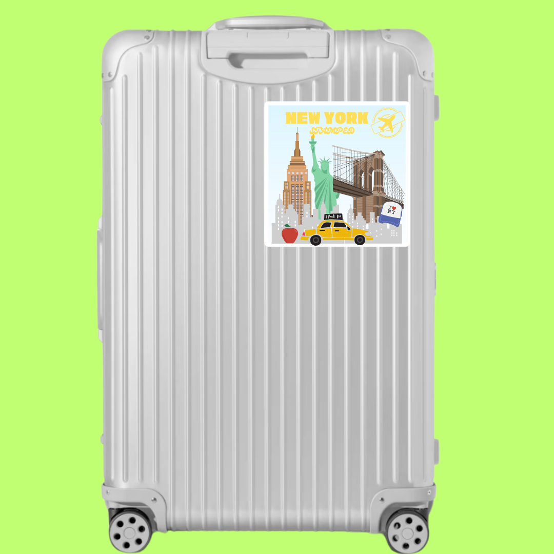 The “New York” Sticker
