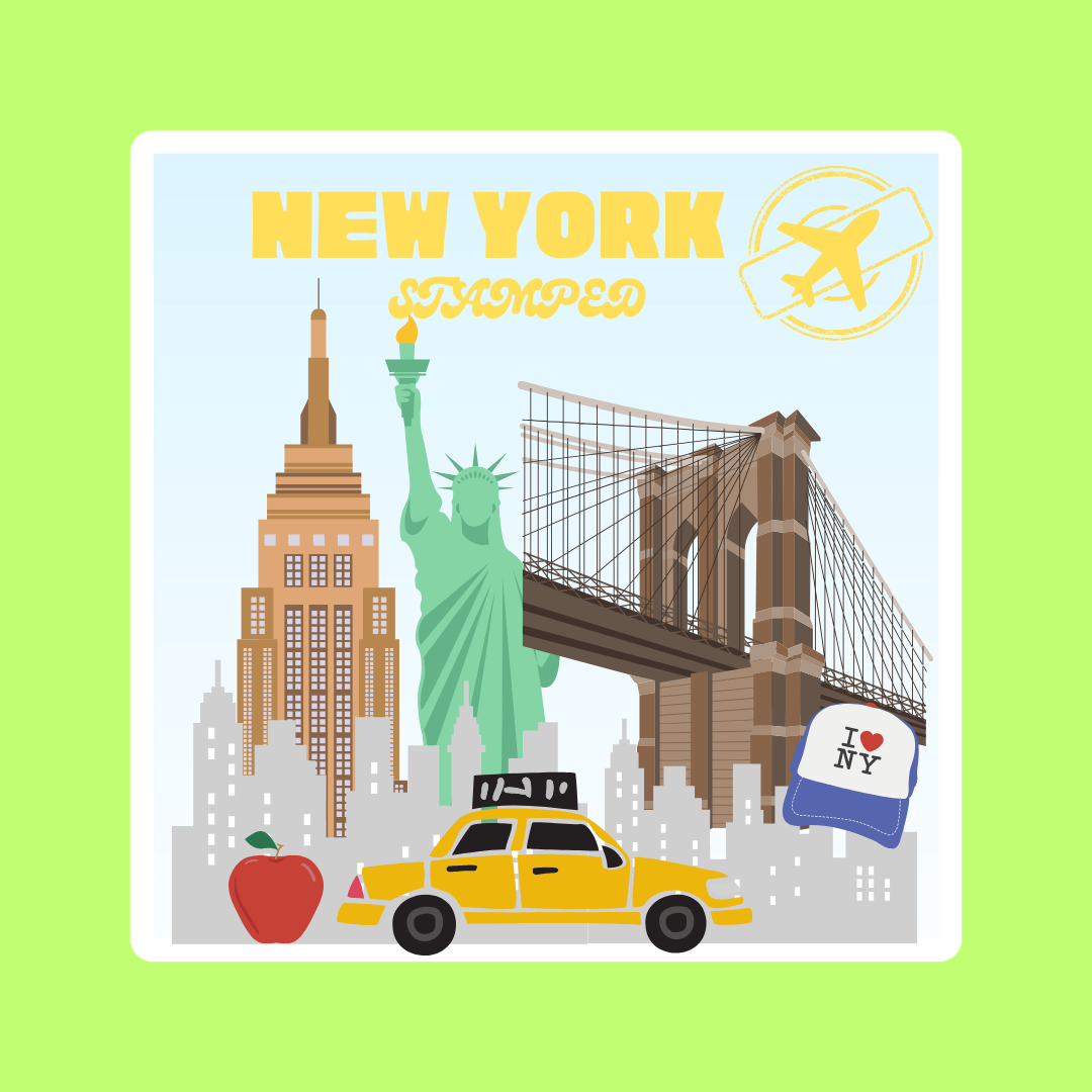 The “New York” Sticker