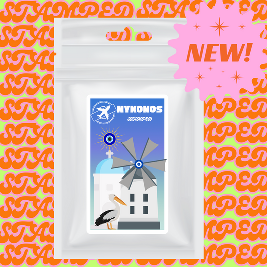 The “Mykonos” Sticker